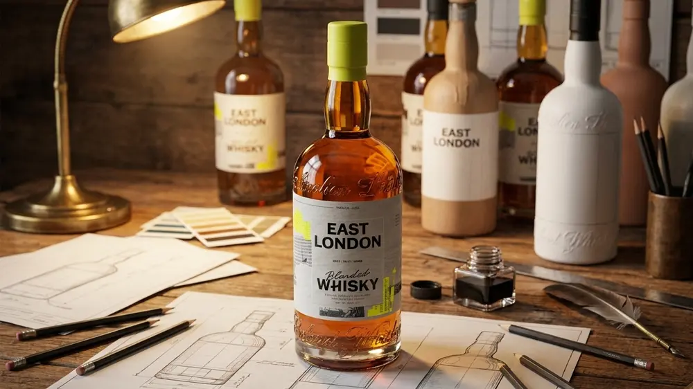 Design personalizado de garrafas de bebidas espirituosas: do conceito à fabricação e decoração