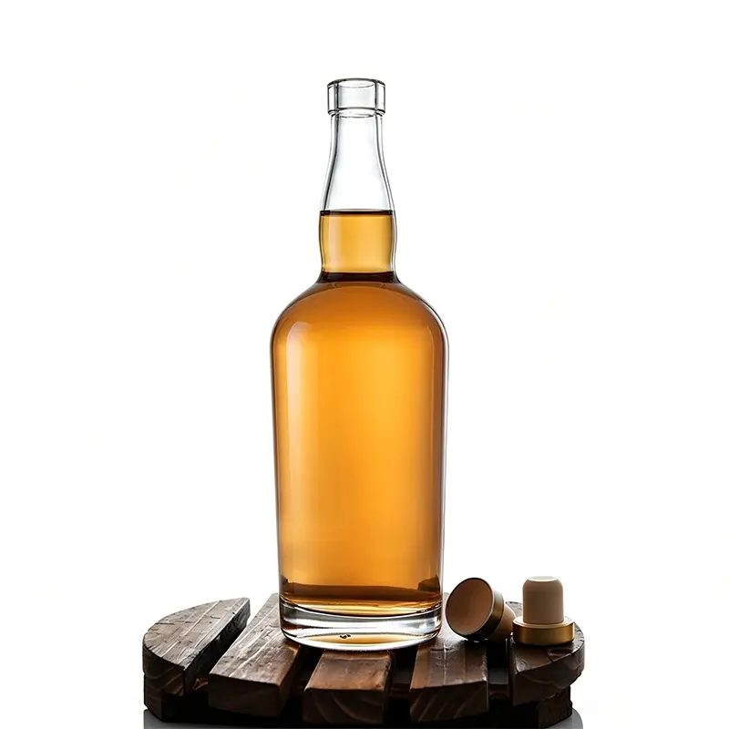 Tampa da barra de garrafa de licor de vidro Tennessee 750ml